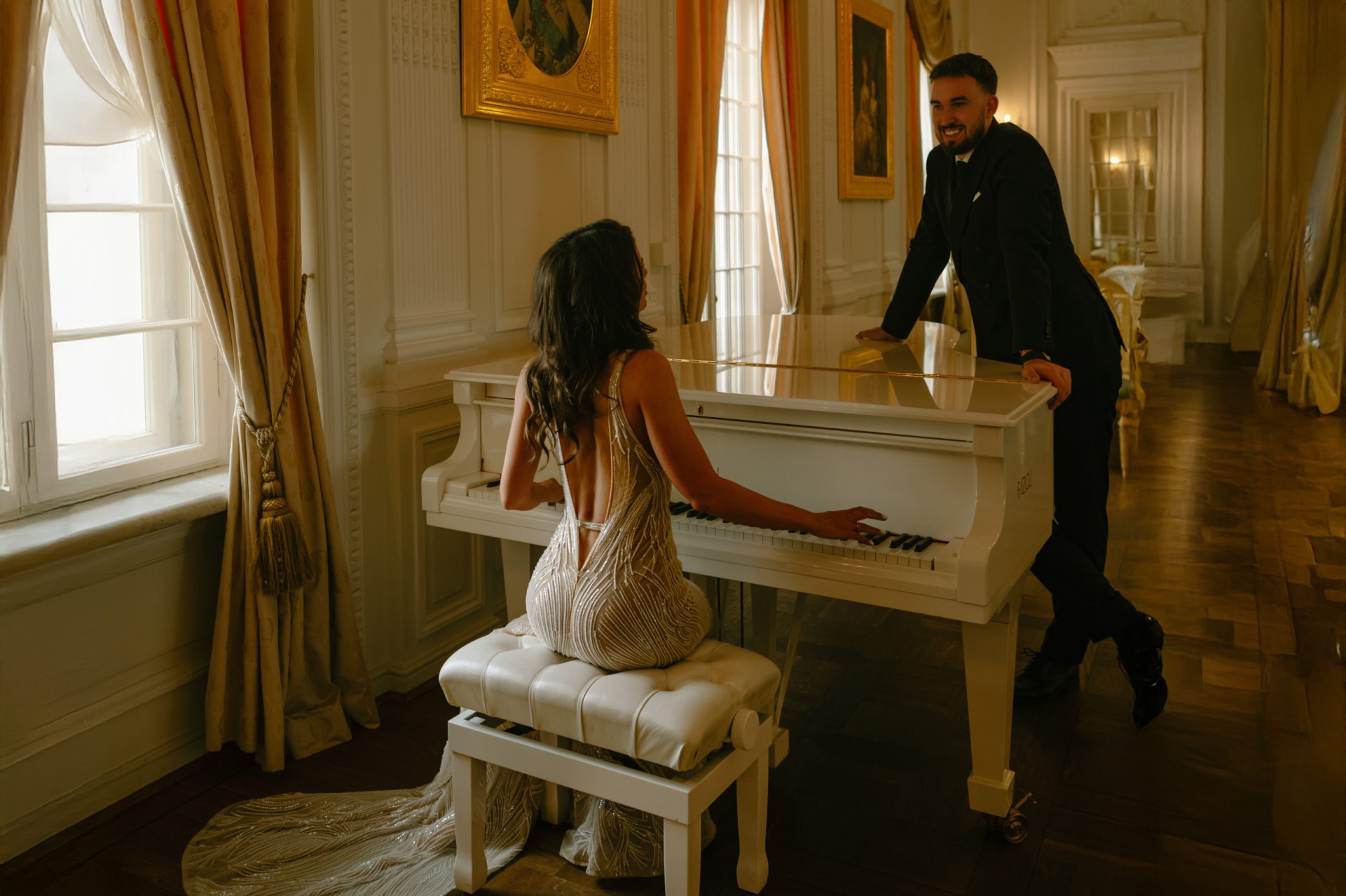 vestuviu fotosesija uzupyje